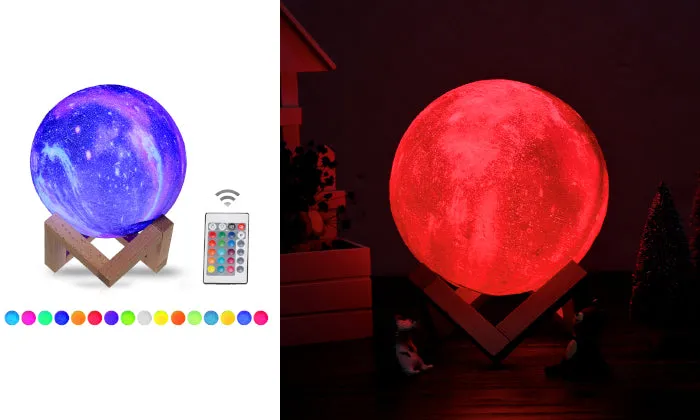 3D Printing Star Moon Lamp