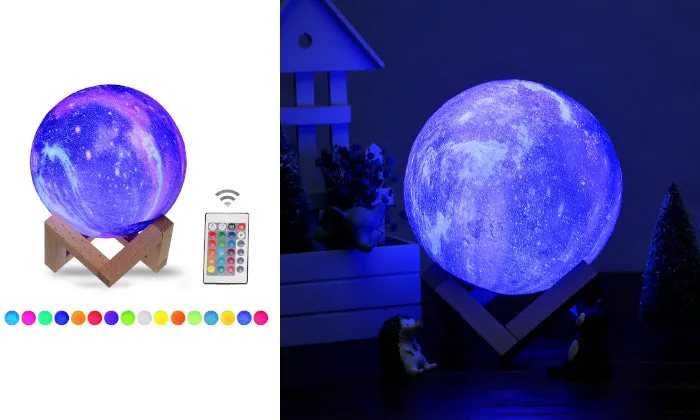 3D Printing Star Moon Lamp
