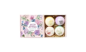 4 Piece Bath Bombs