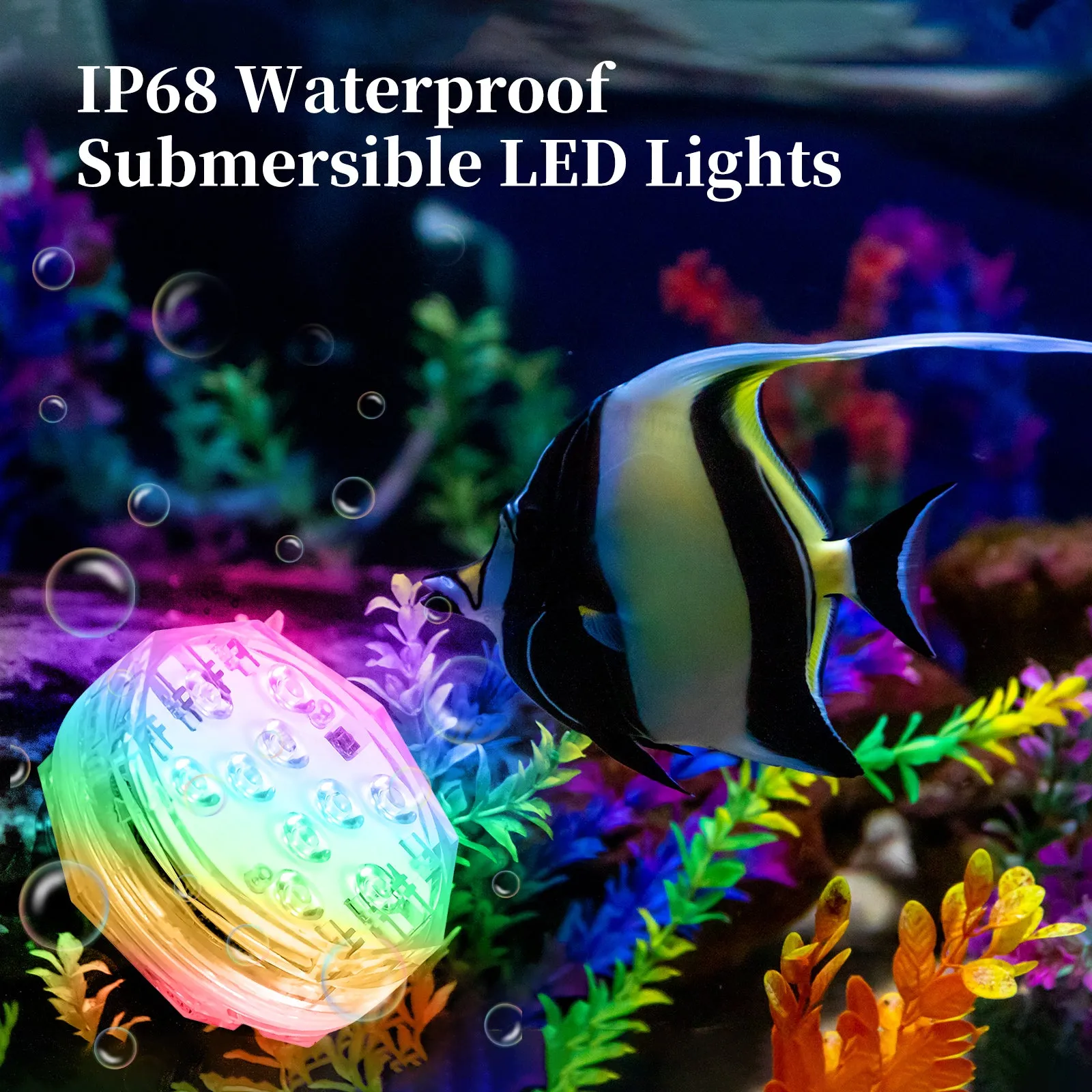 5 Piece Submersible LED Lights