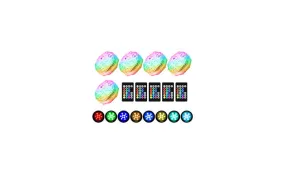 5 Piece Submersible LED Lights