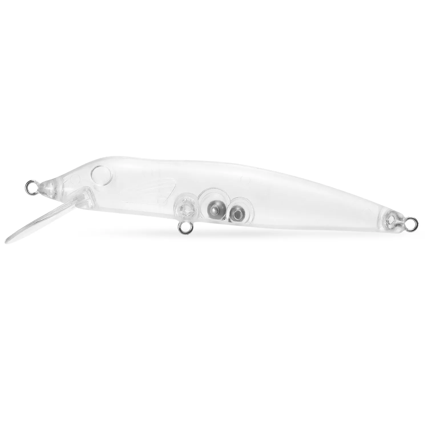 5 Piece Transparent Fishing Lures