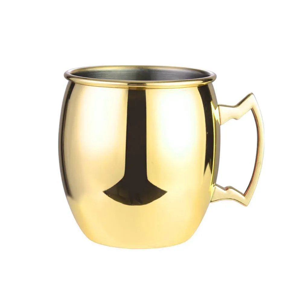 500ml Hammered Copper Plated Cocktail Mug