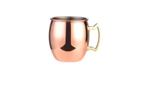 500ml Hammered Copper Plated Cocktail Mug