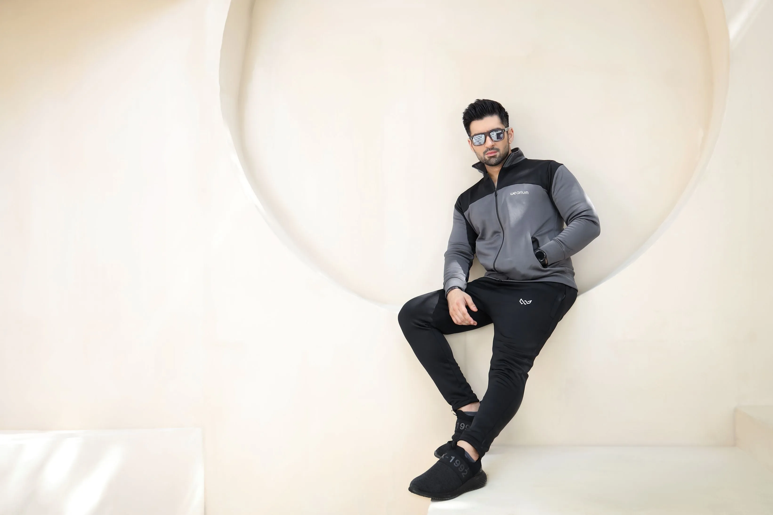 Active Streetwear Winter - Charcoal/Black