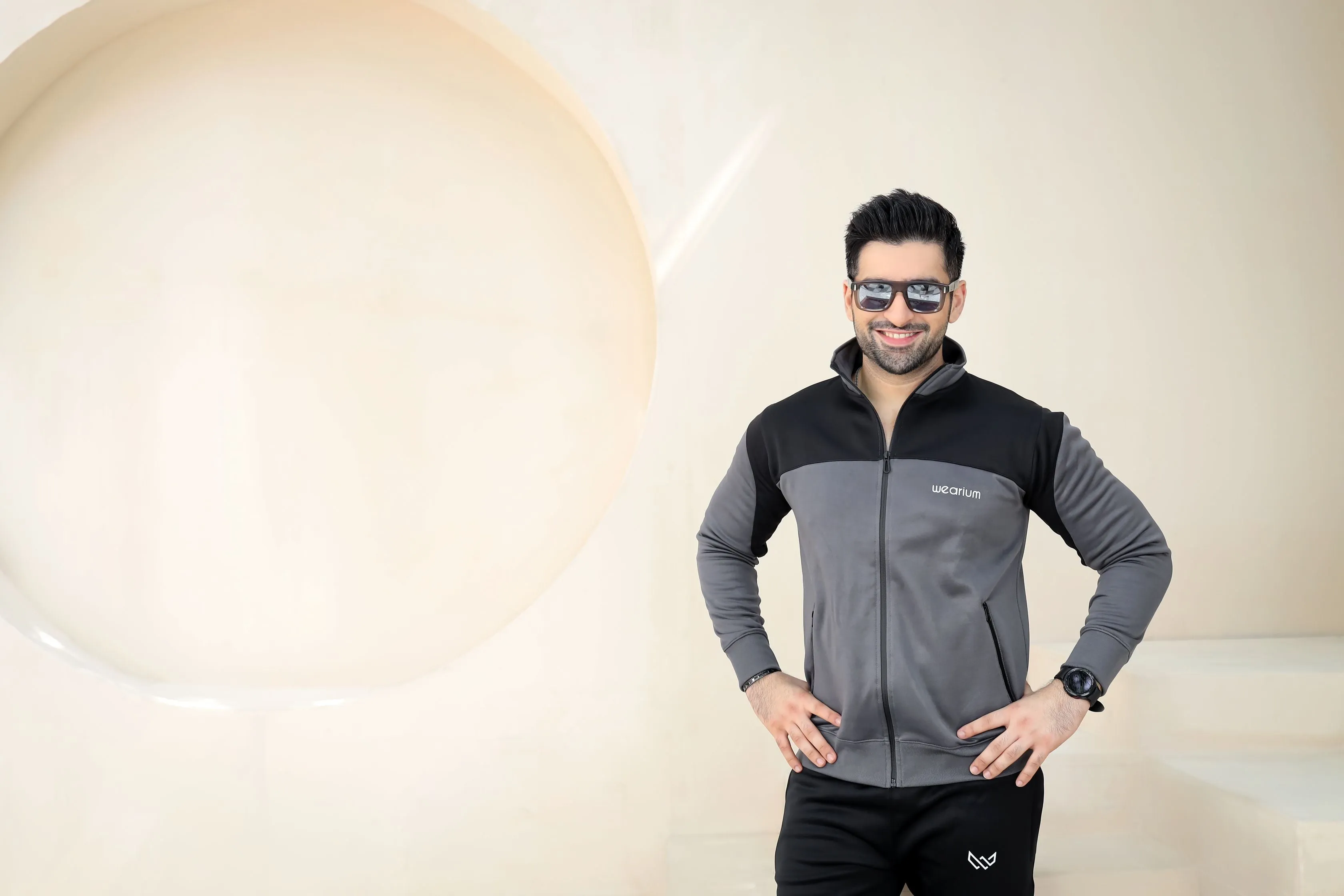 Active Streetwear Winter - Charcoal/Black