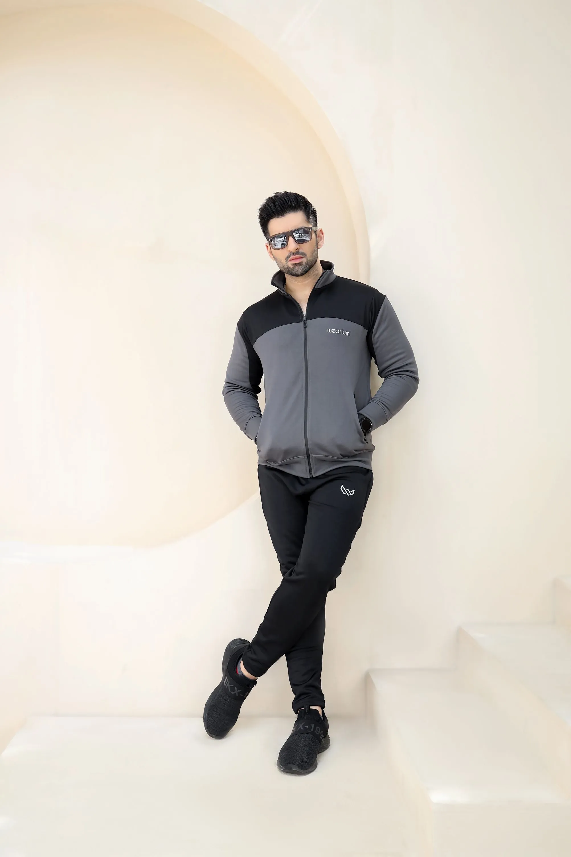 Active Streetwear Winter - Charcoal/Black
