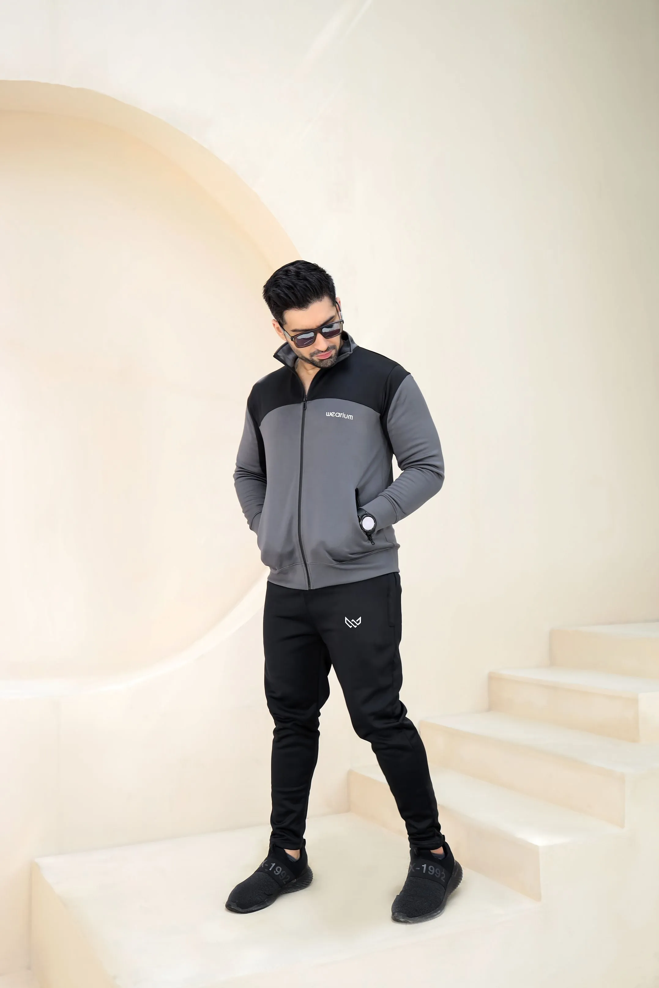 Active Streetwear Winter - Charcoal/Black
