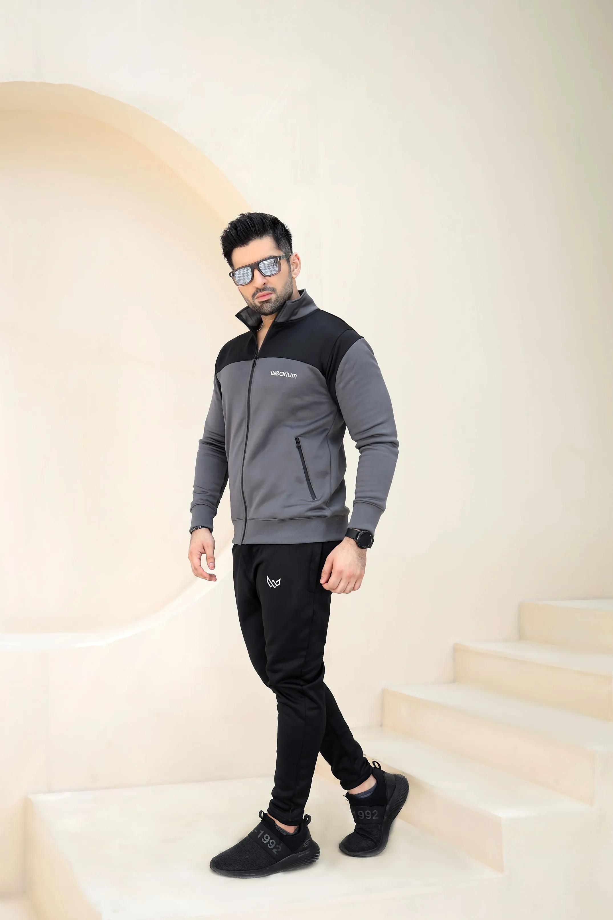 Active Streetwear Winter - Charcoal/Black