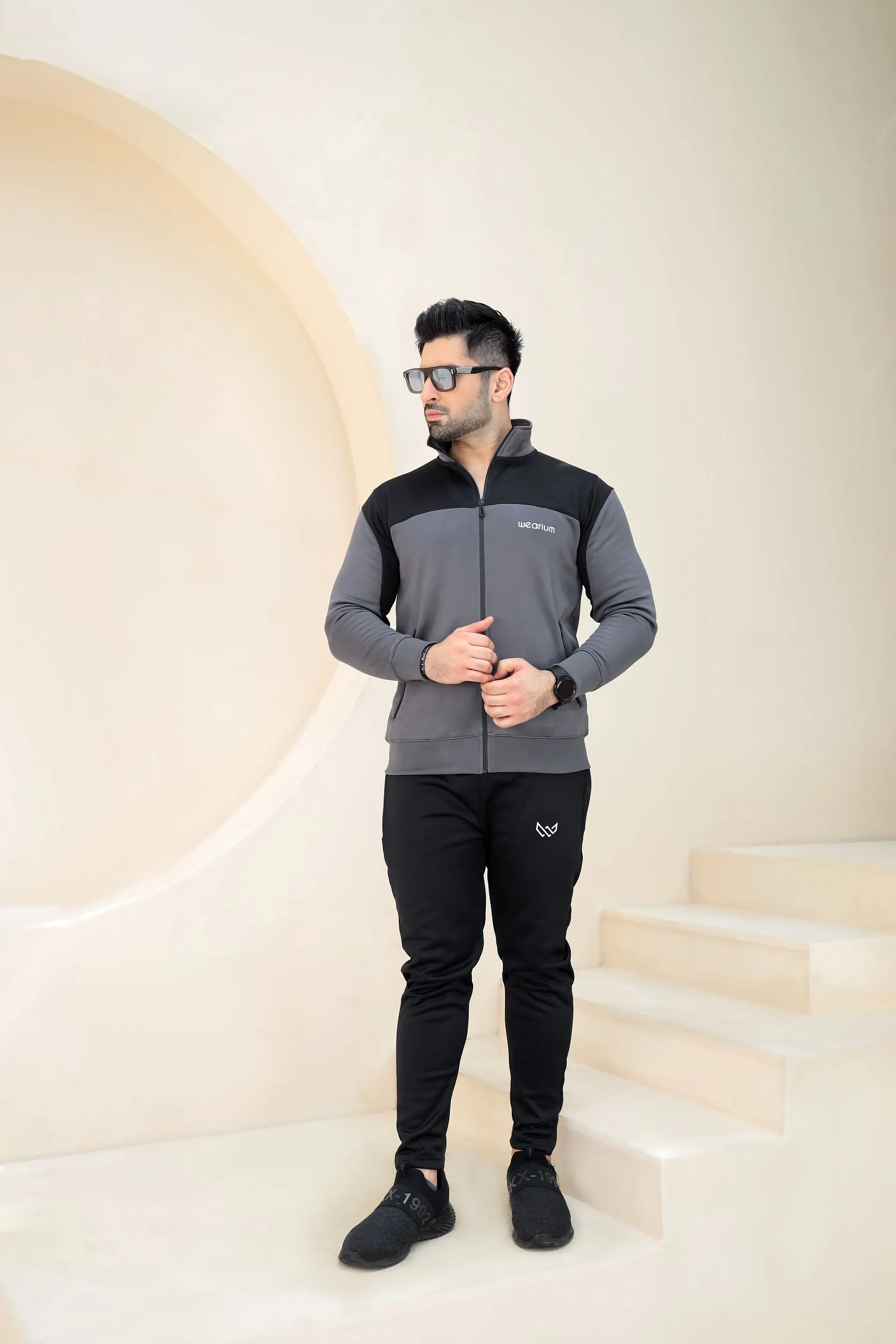 Active Streetwear Winter - Charcoal/Black