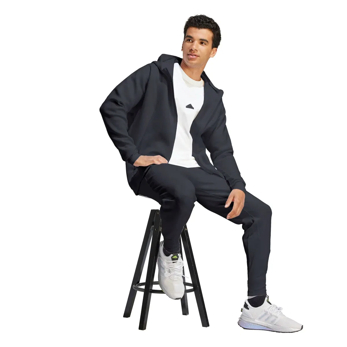 adidas Men's Z.N.E. Premium Full-Zip Hooded Track Jacket