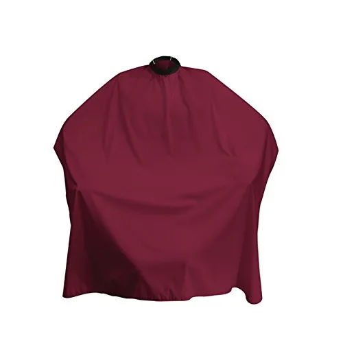 Adjustable Haircut Cape (Burgundy)