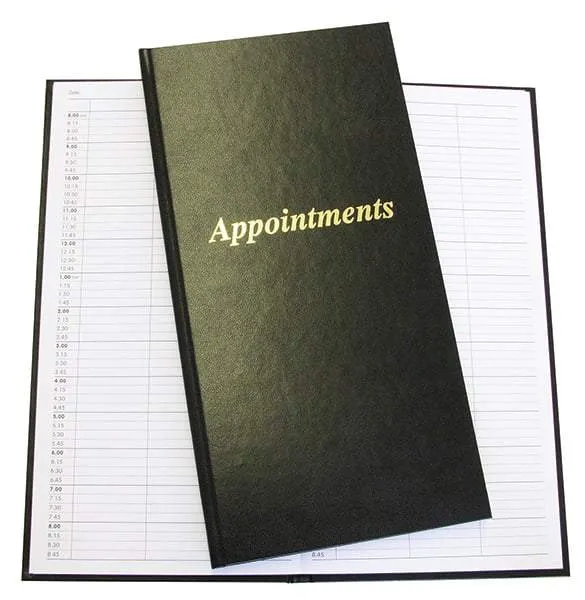 Agenda 6 Column Appointment Book