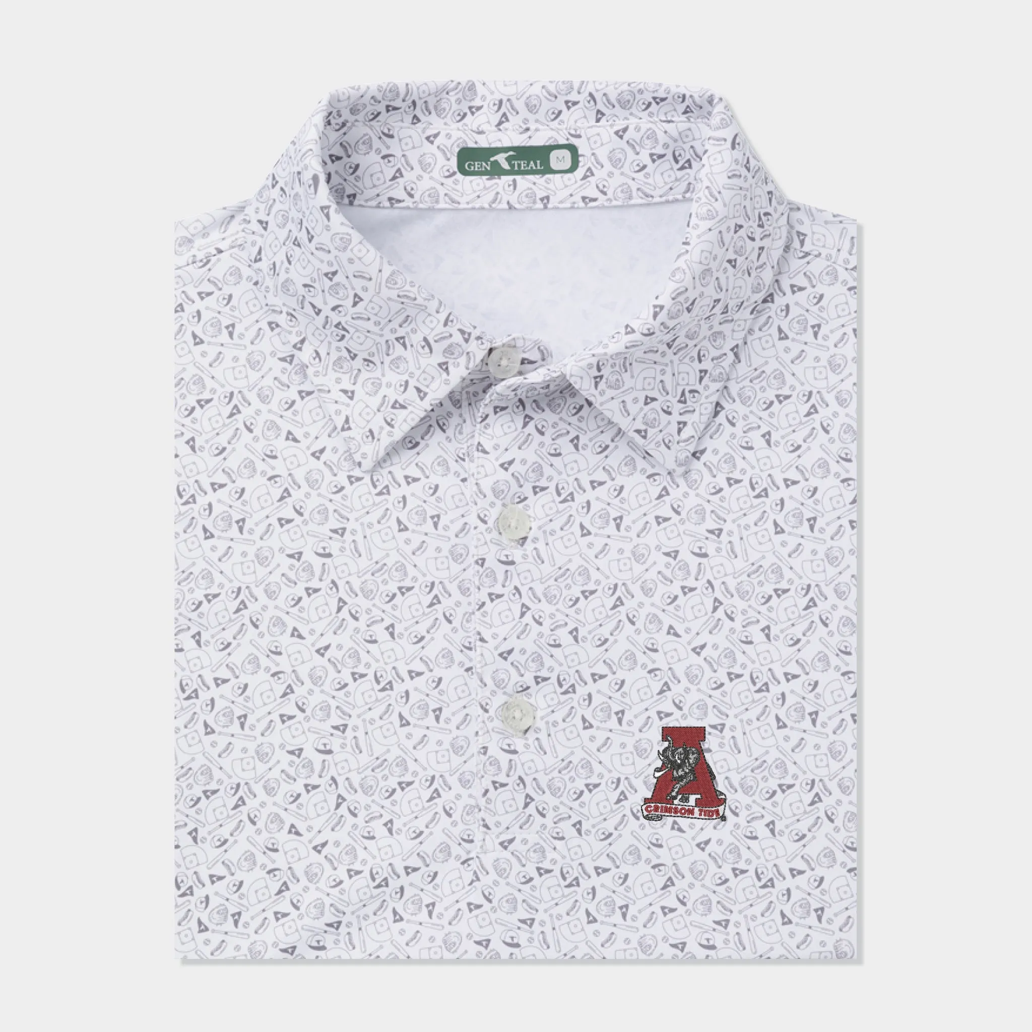 Alabama Vault Ballpark brrrº Performance Polo