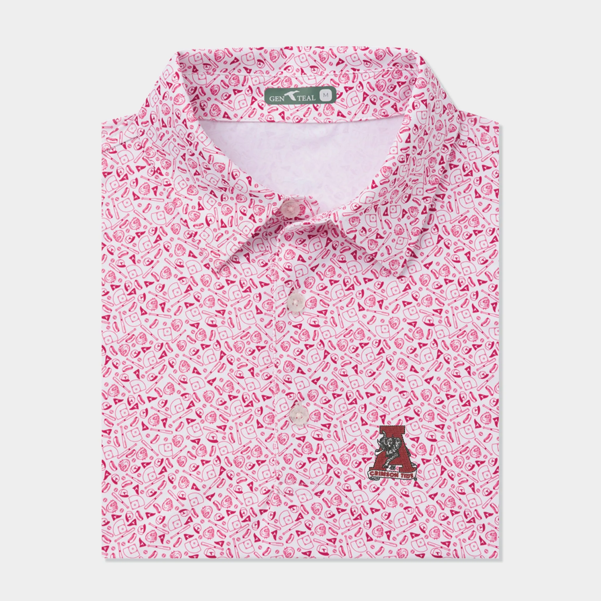 Alabama Vault Ballpark brrrº Performance Polo