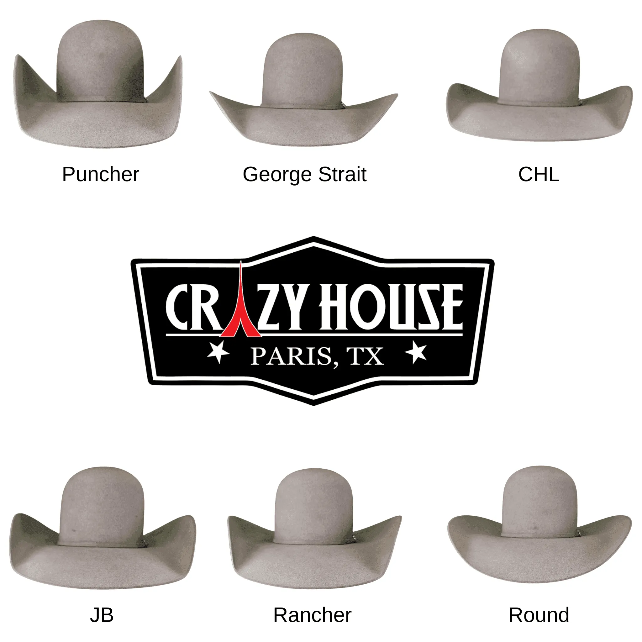 American Hat Company 1022S 5" Straw Hat