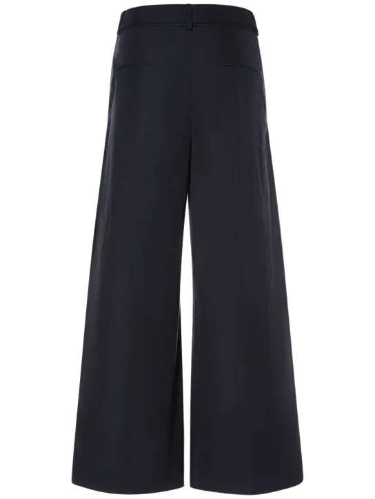 &#x27;S Max Mara   Agostin cotton pants w/ embellished belt 