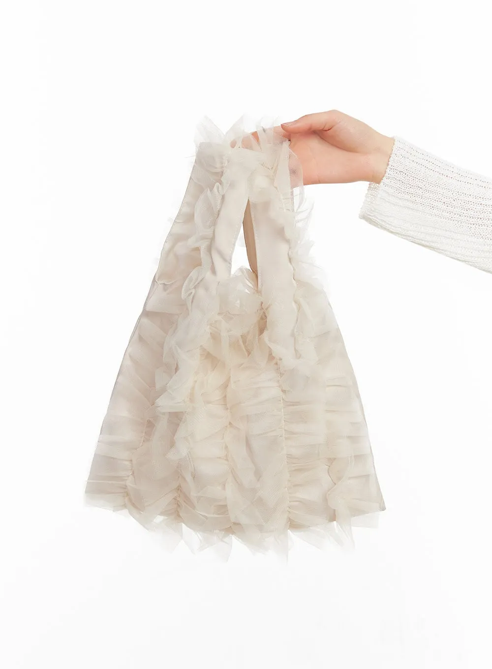 Angel Chiffon Frill Tote Bag IM528