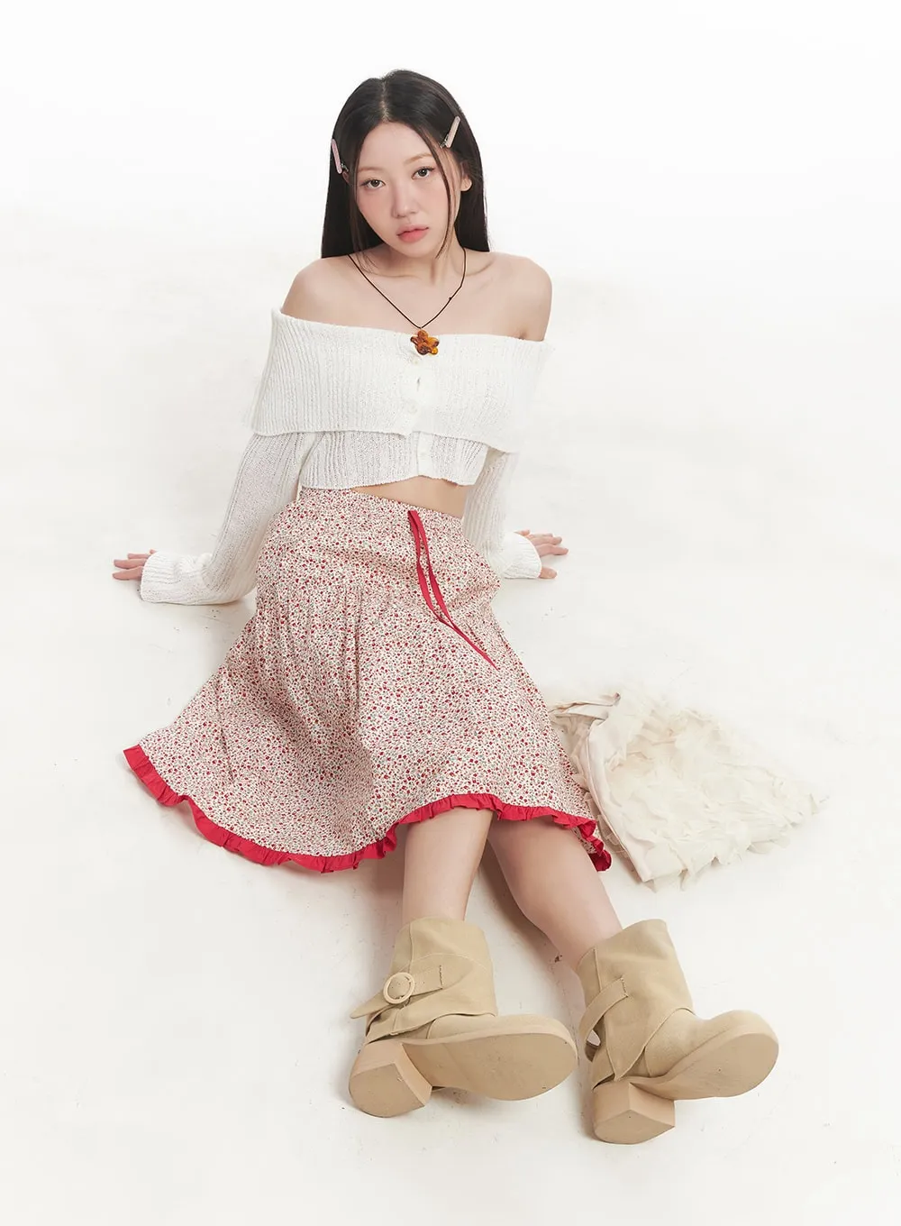 Angel Chiffon Frill Tote Bag IM528