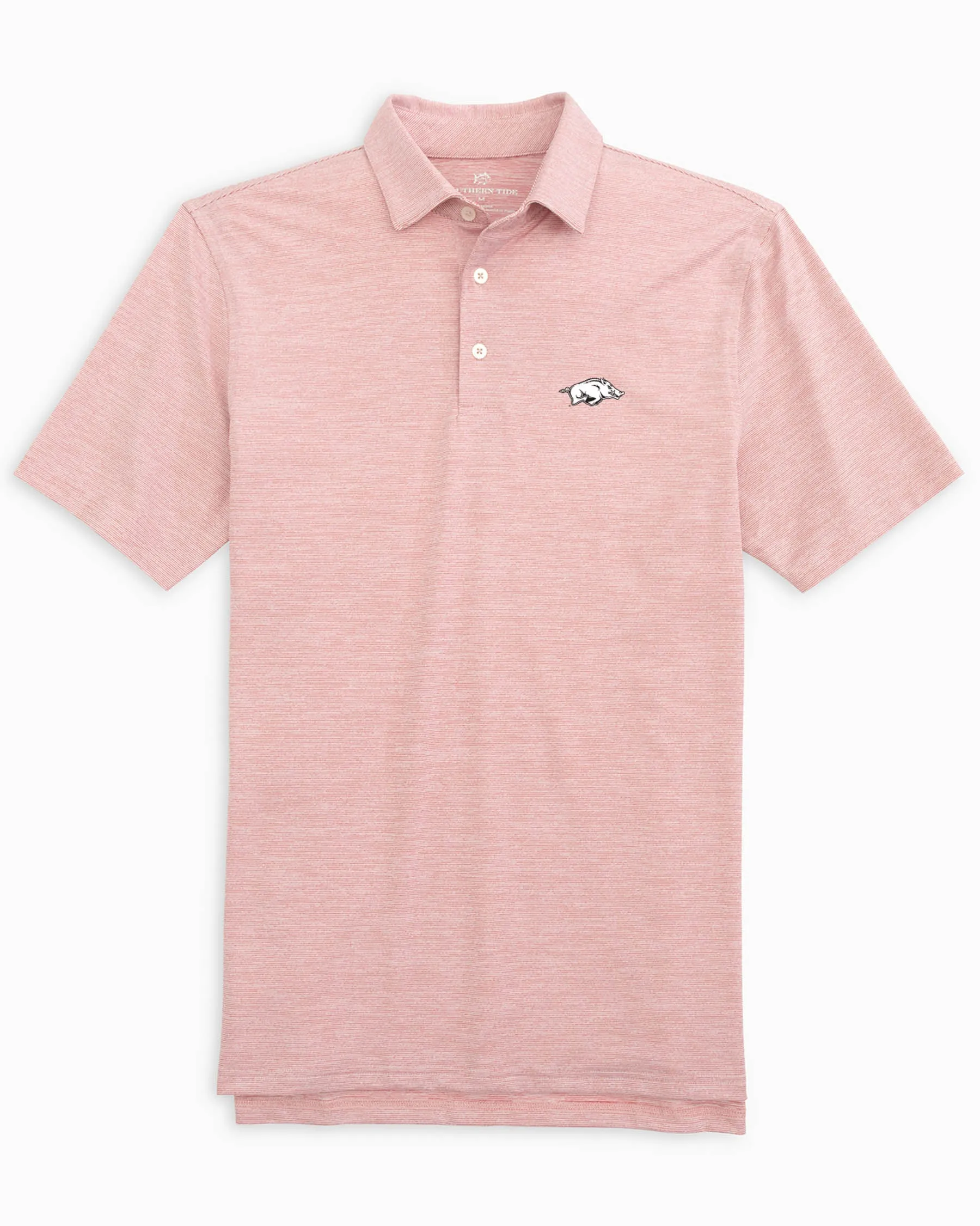 Arkansas Razorbacks Driver Spacedye Polo Shirt