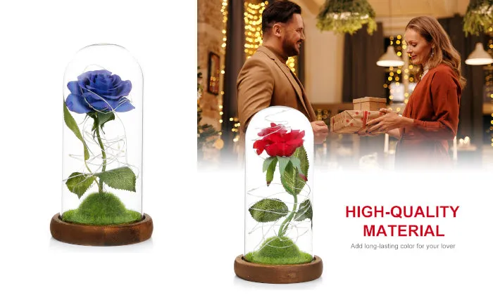 Artificial Rose Flower With LED Lights