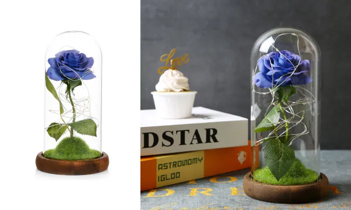Artificial Rose Flower With LED Lights