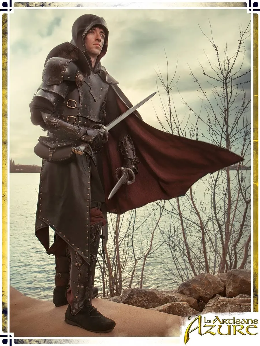 Assassin's Leather Half-Cape