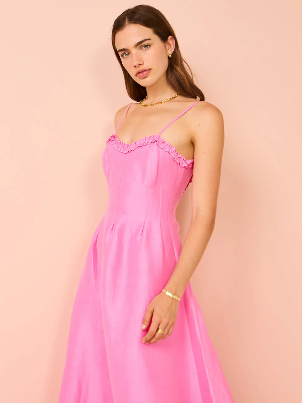 Aston Studio Raquel Dress in Candy Silk