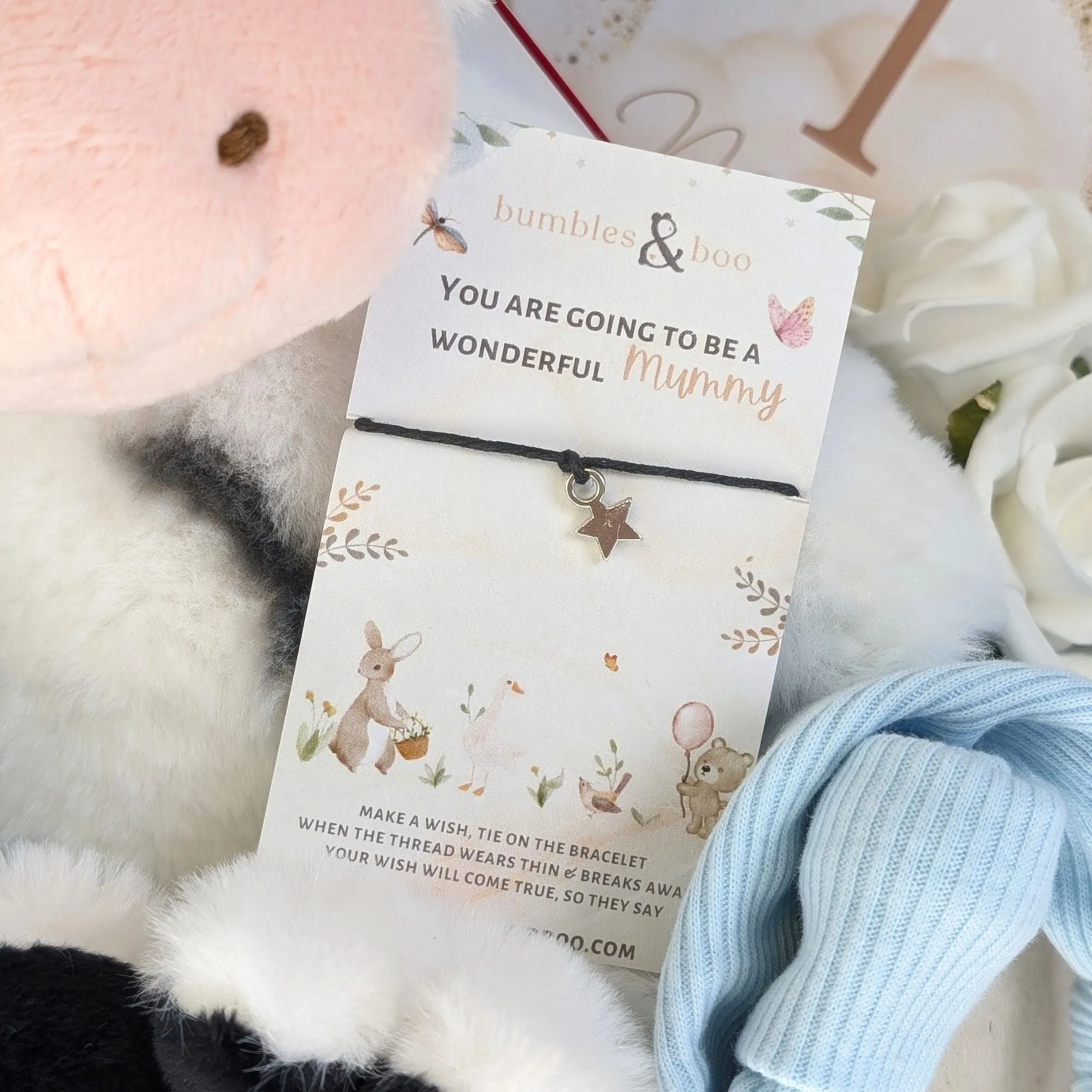 Baby Boy Gifts Hamper Box "Marley Moo" Cuddles
