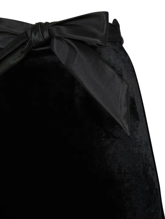 Balenciaga   Viscose blend A-line maxi skirt 