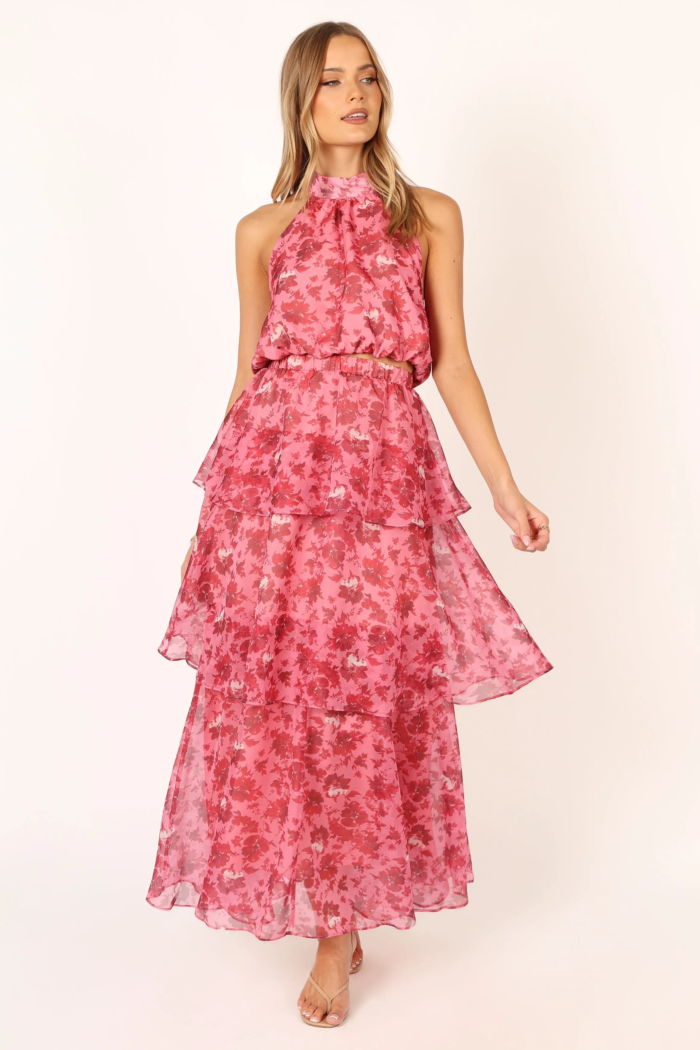Blaise Frill Skirt - Pink