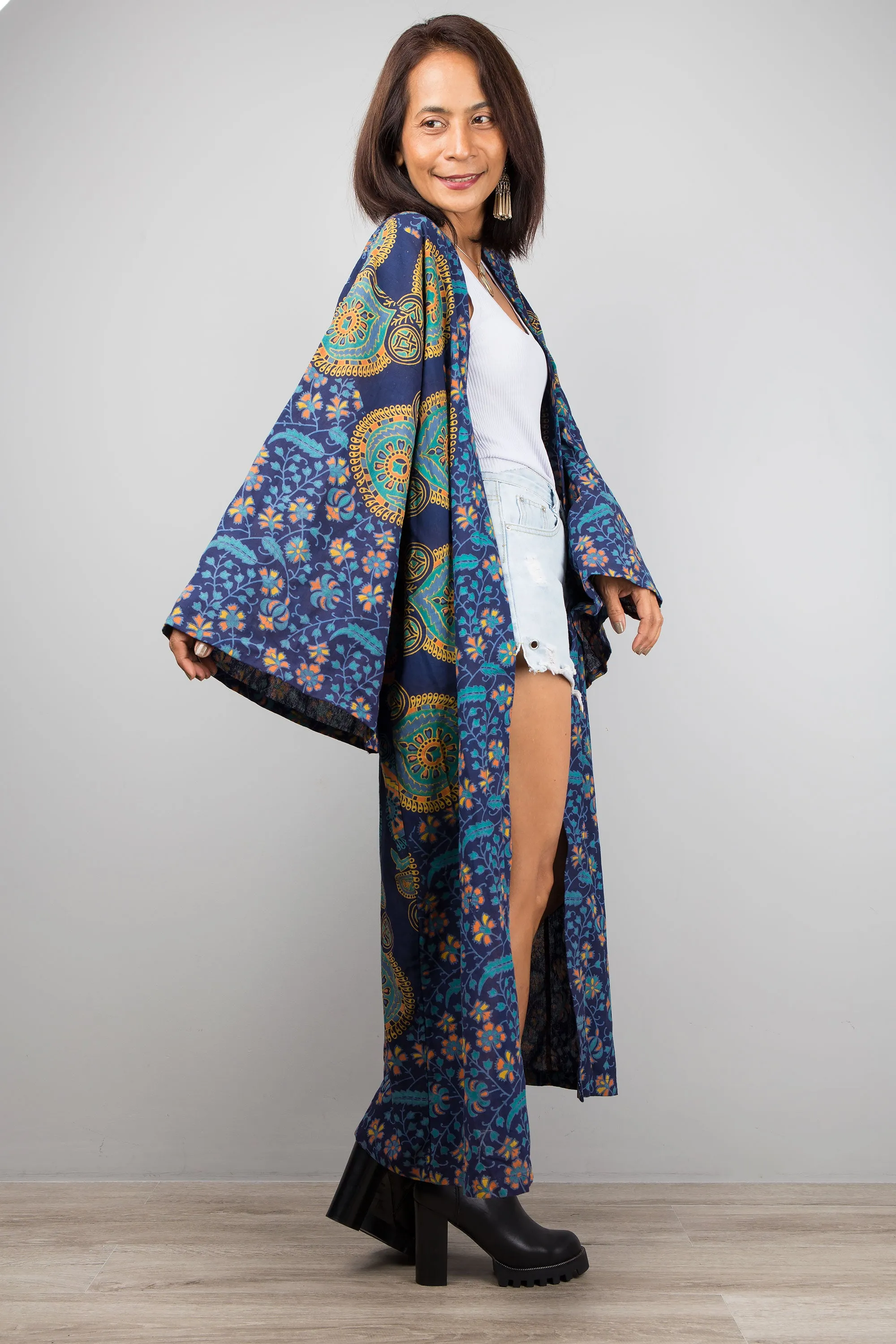 Boho Open Front Cardigan