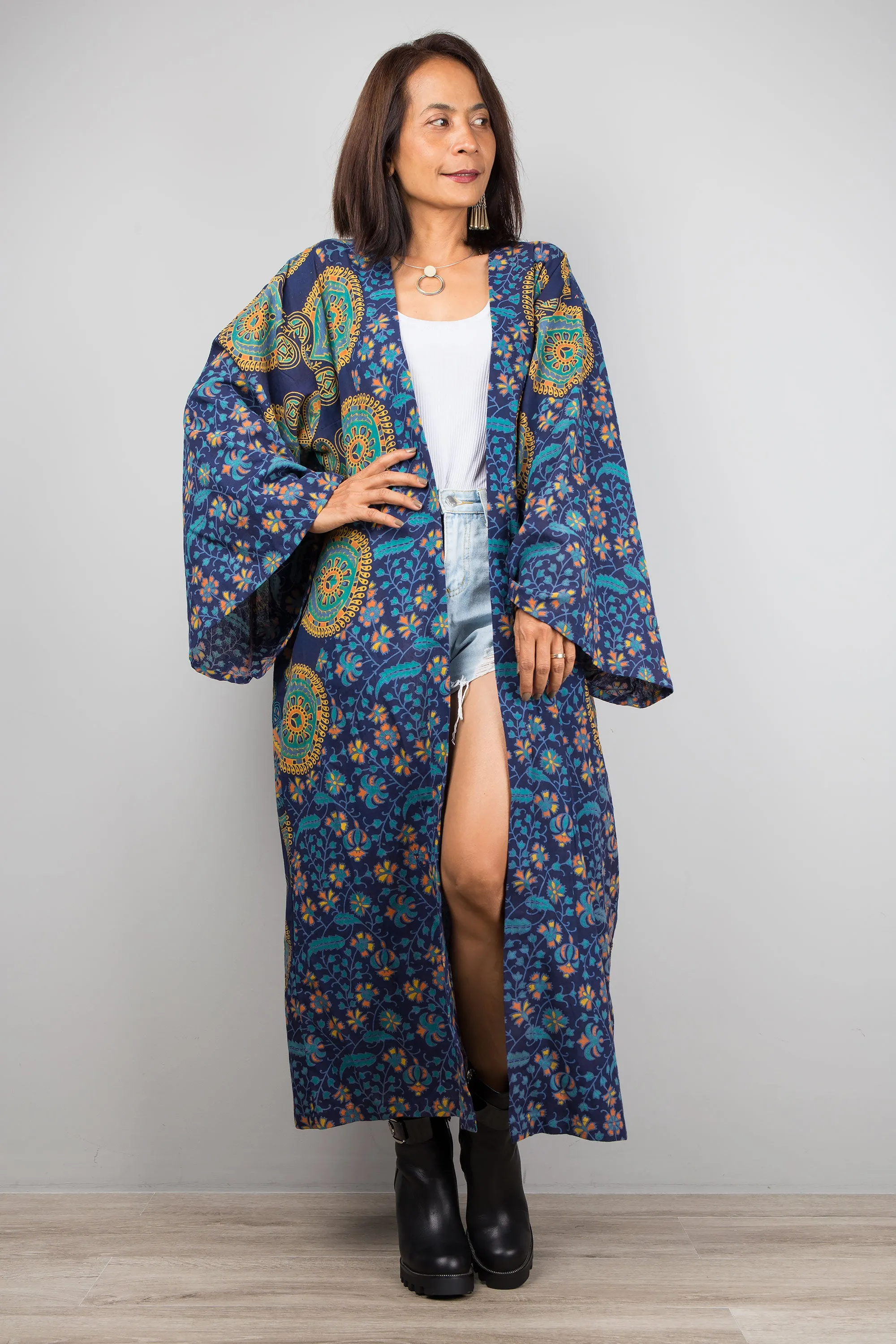 Boho Open Front Cardigan