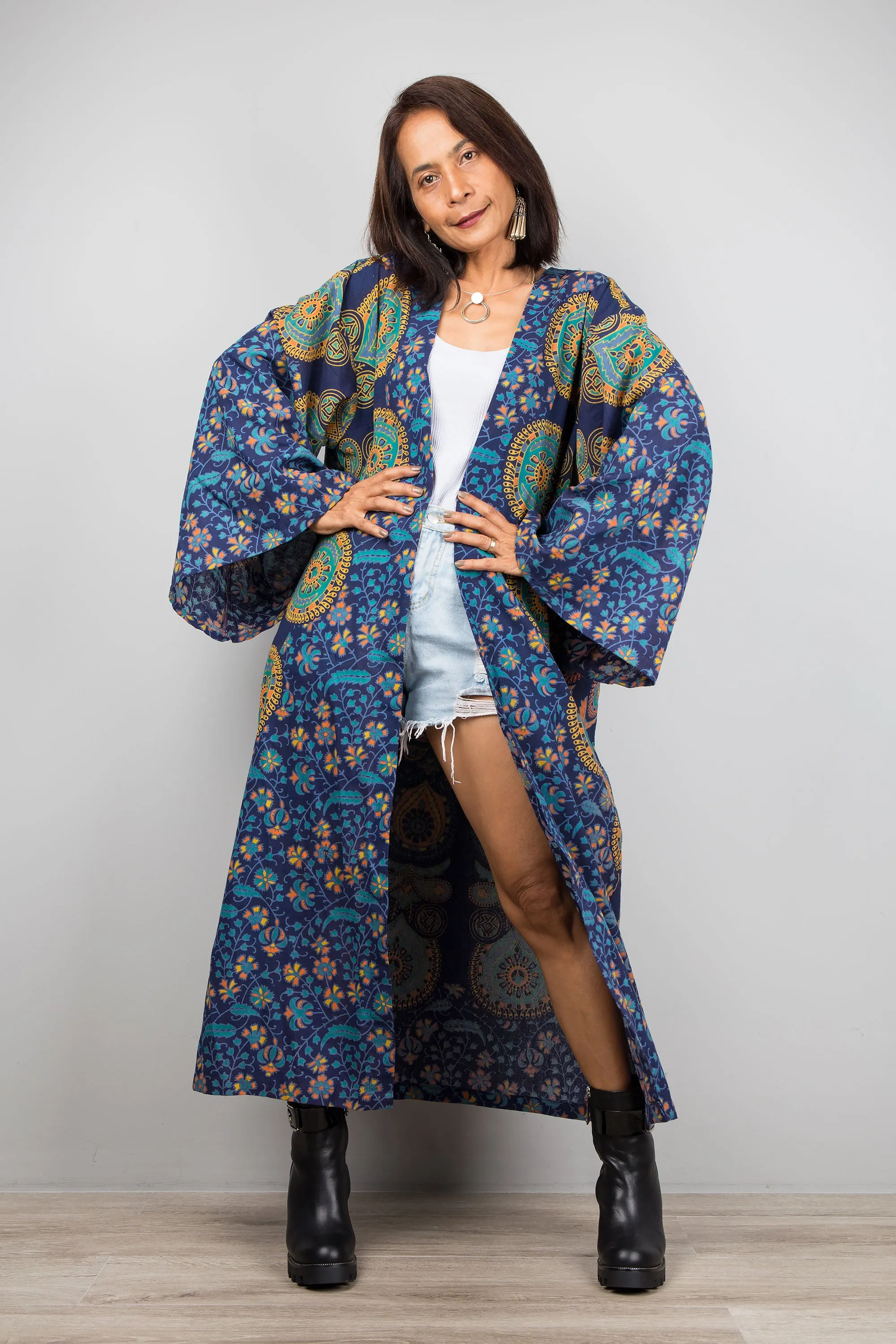 Boho Open Front Cardigan
