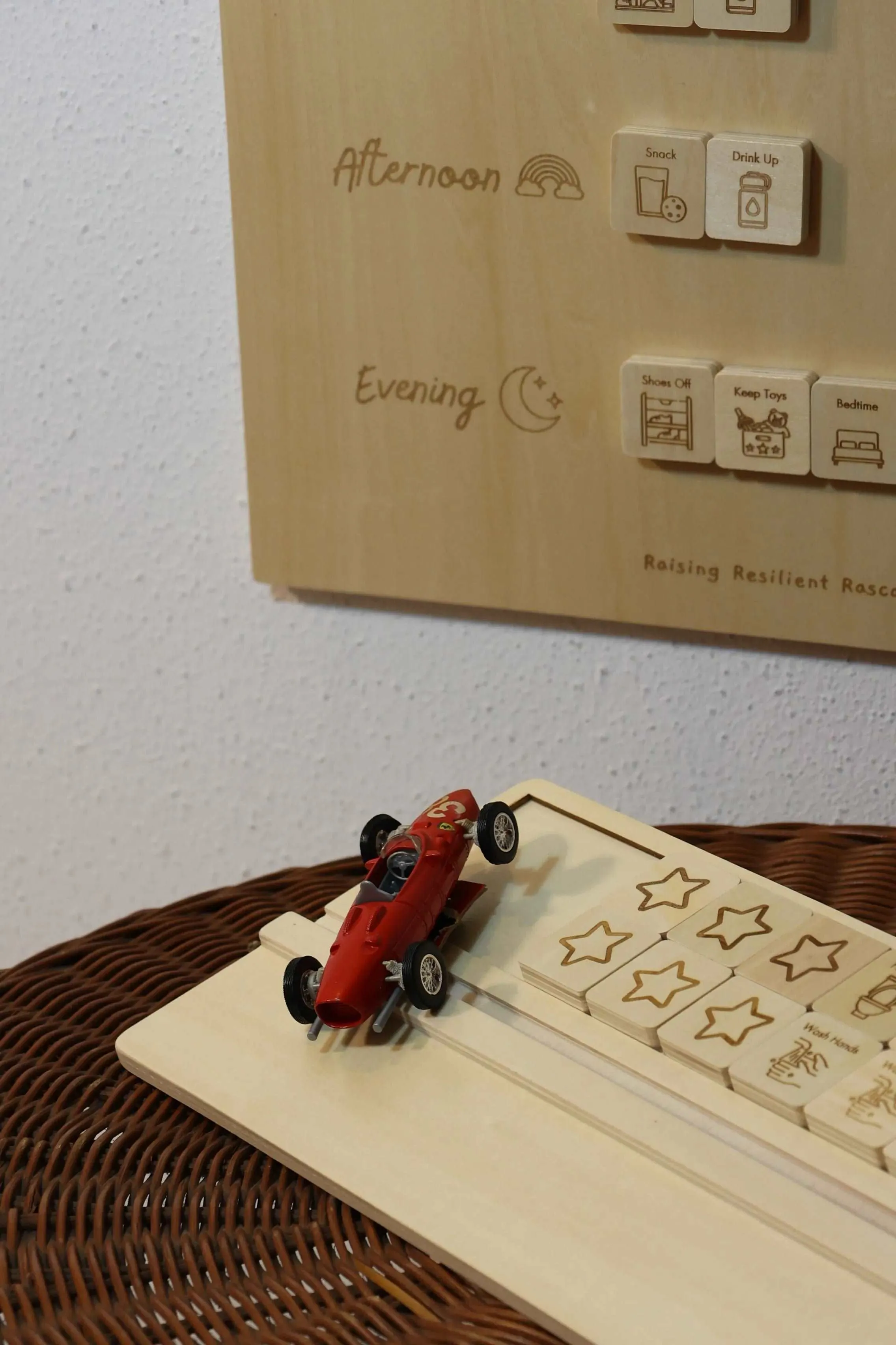 Buzzy Bear Daily Routine Board