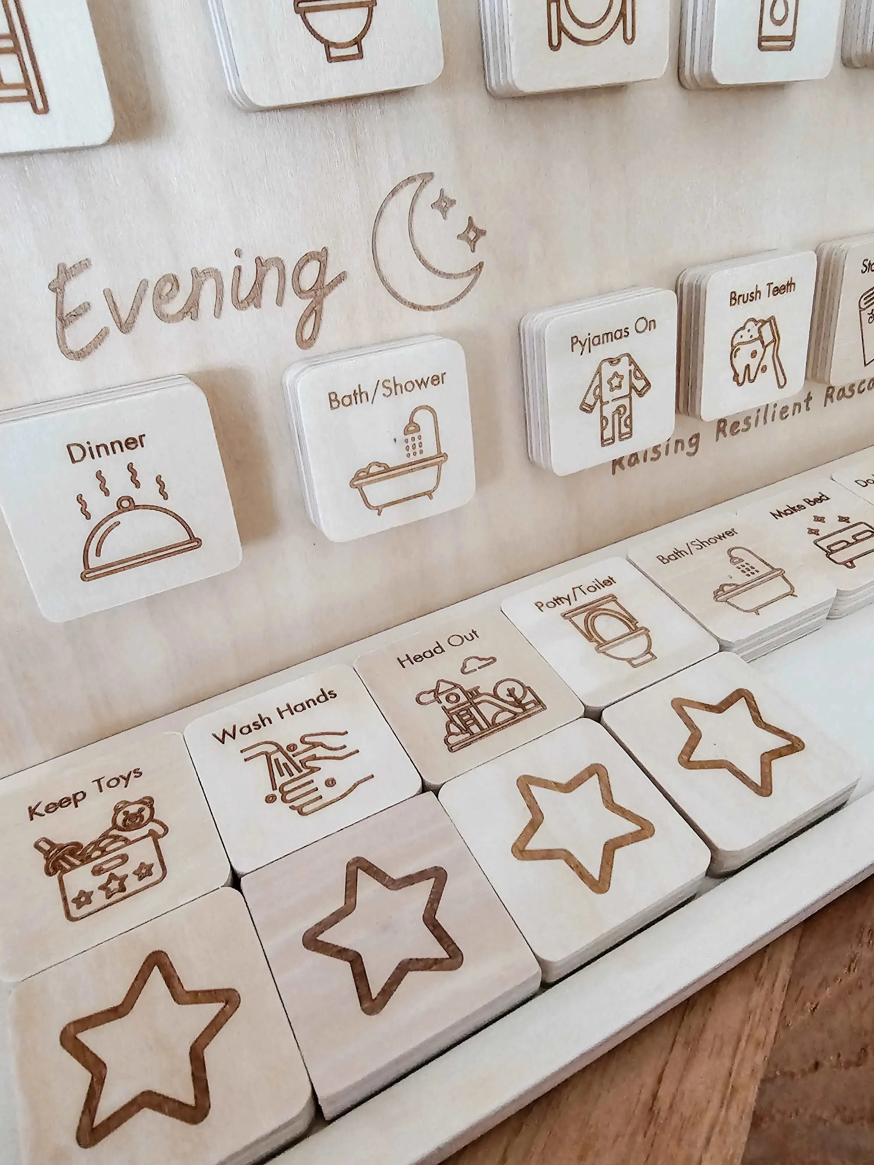 Buzzy Bear Daily Routine Board