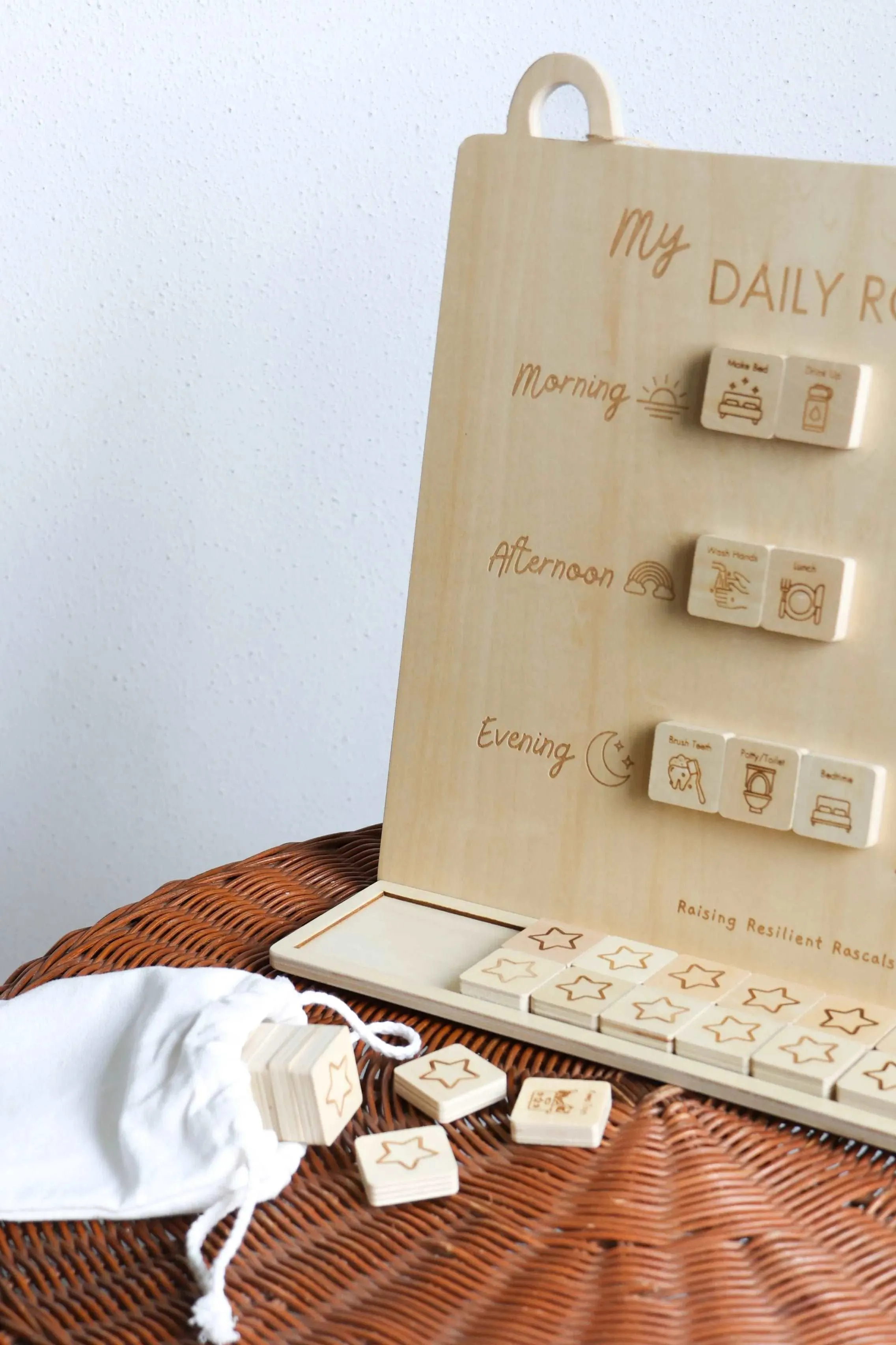 Buzzy Bear Daily Routine Board