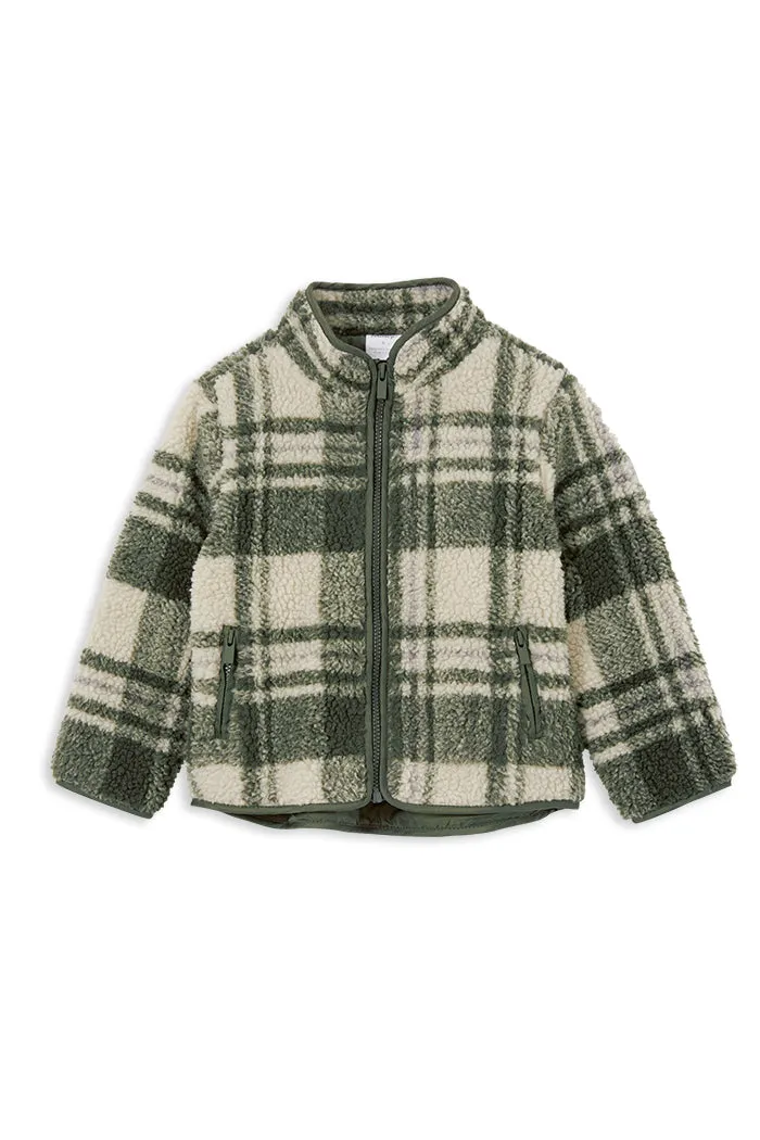 Check Sherpa Jacket