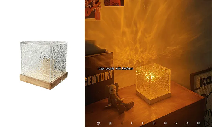 Chun Yan Net Red Rotating Water Ripple Nightlight