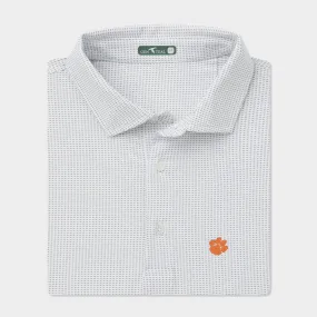 Clemson Textured Jacquard brrrº Polo