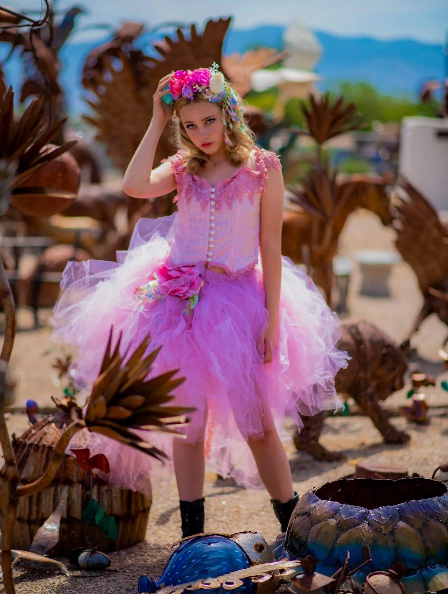 Corset & Tulle Skirt - Rogan
