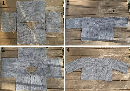 Cropped Crochet Pull Over Sweater Pattern PDF with follow along Video Tutorial