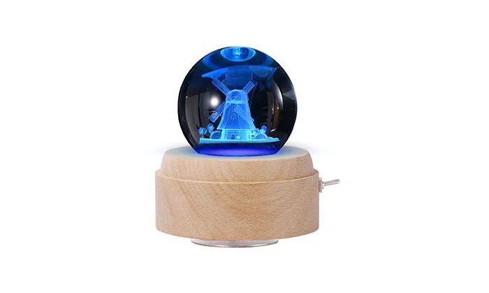 Crystal Ball Music Box