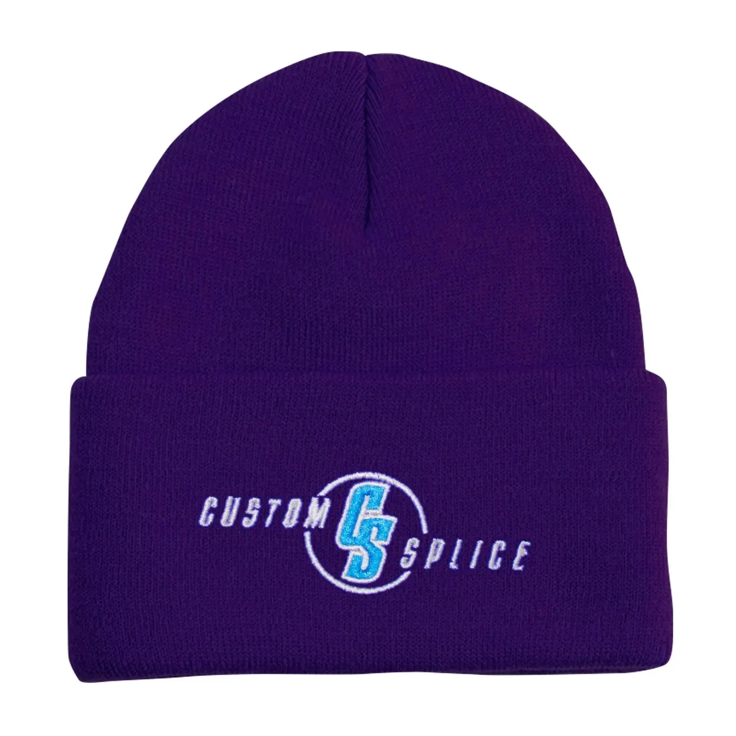 Custom Splice Embroidered Beanie