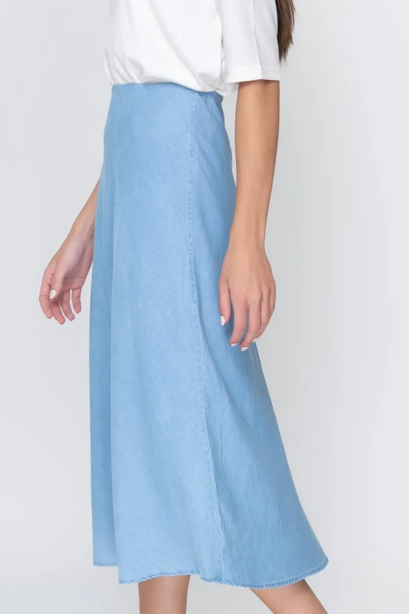 DAKOTA SKIRT (CHAMBRAY)