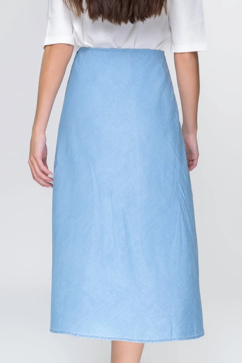 DAKOTA SKIRT (CHAMBRAY)