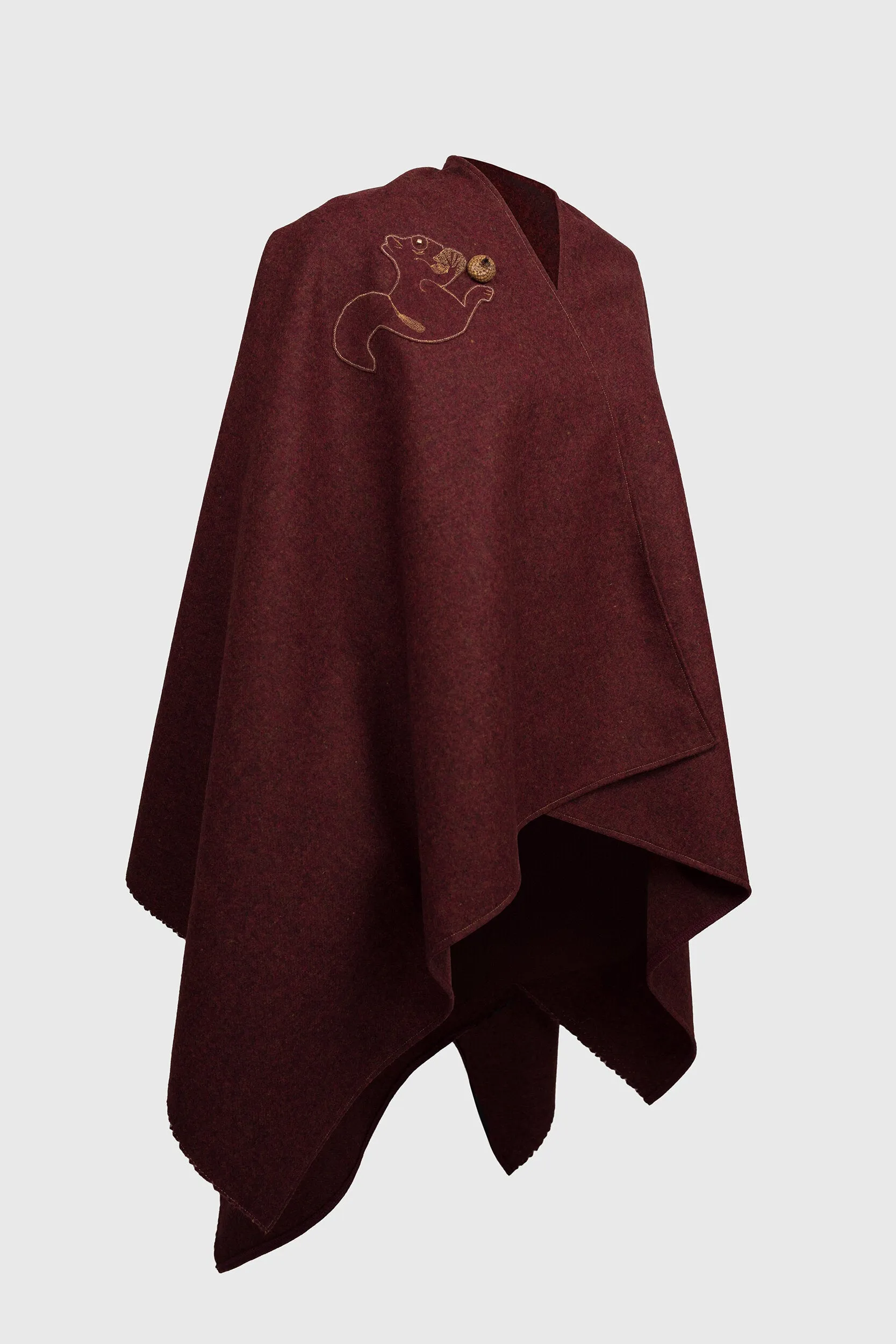 Dark Red Cape