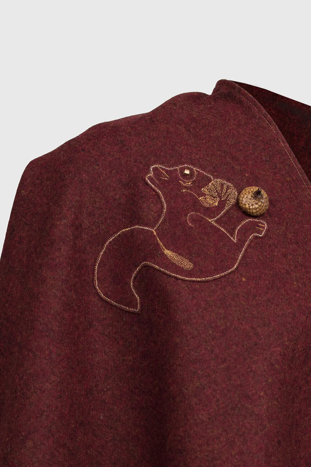 Dark Red Cape