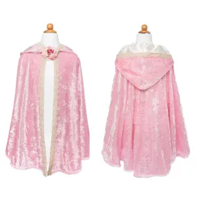 Deluxe Pink Princess Cape (Size 5-6)