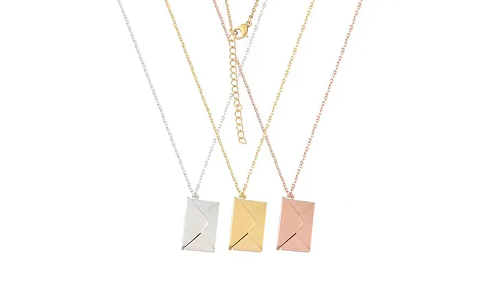 Envelope Necklace